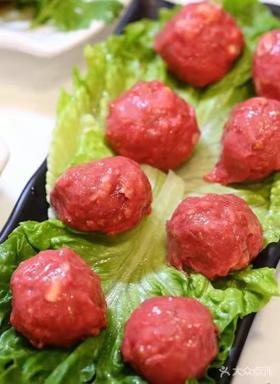 美丽市场超市-美健达手工牛肉丸（盒装）