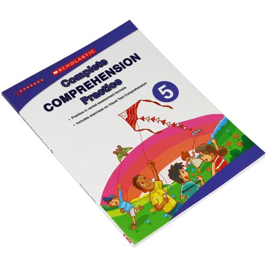 学乐美国小学五年级英语阅读理解练习册 英文原版 Complete Comprehension Practice 5 课外作业 英文版进口原版书籍 商品图1