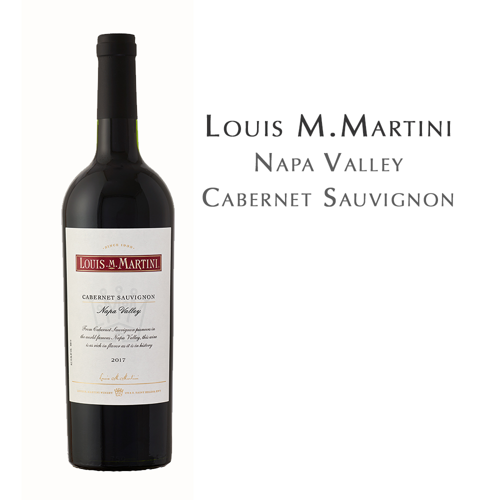 路易· 马天尼纳帕谷赤霞珠红葡萄酒750ml Louis M. Martini Napa Valley Cabernet Sauvignon