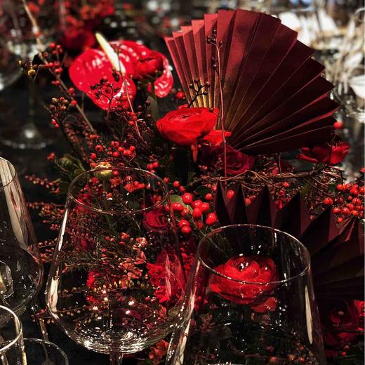 《梅》 年庆西餐桌花设计 商品图3