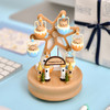 猫的天空之城八音盒《摩天轮乐园》木质音乐盒生日礼物礼品送女友摆件 商品缩略图1
