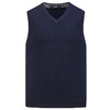 MD名盾纯羊毛衫背心男士v领纯色马甲秋冬新款无袖套头毛衣坎肩 商品缩略图4