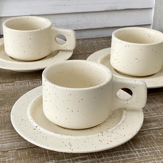 泼墨粗陶手工杯 · 艺术家居 单只 商品图2