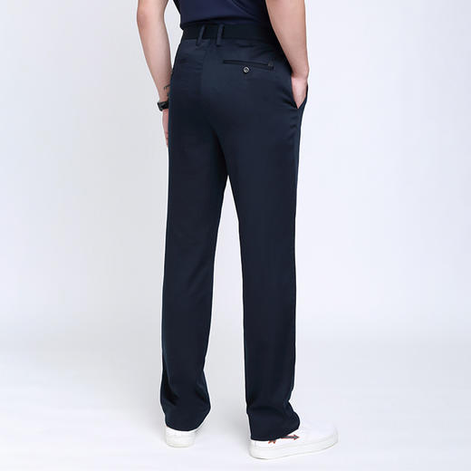 MD薄款休闲裤男士夏季新款弹力宽松商务西裤职业免烫直筒西装长裤 商品图2