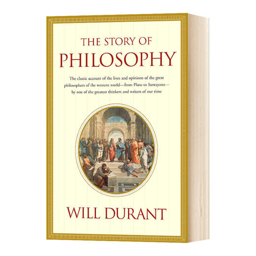 哲学简史 英文原版 The Story of Philosophy 西方哲学 英文版进口原版英语书籍 Will Durant 商品图0
