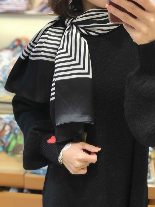 优品堂《花魁》100％桑蚕丝长巾 商品图5