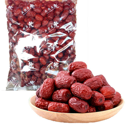 【13.9元/袋】胡图公子新疆灰枣1kg（0601445） 商品图0