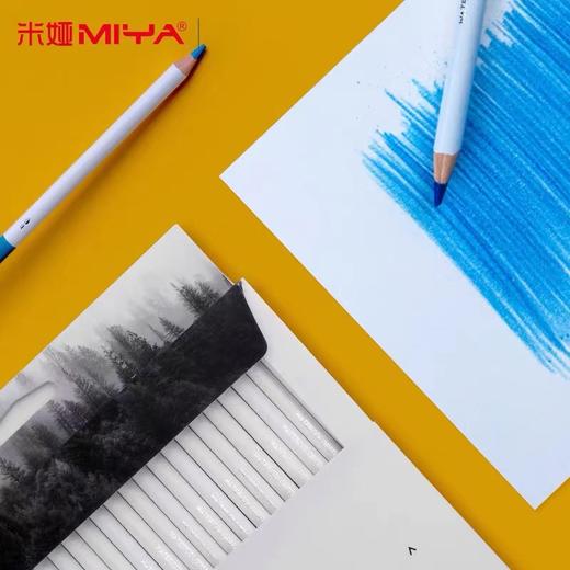 米娅MIYA小森林系列水溶性彩铅48色36色24色专业水溶性彩色铅笔画套装 商品图4