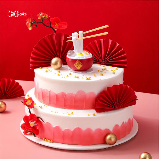 福寿绵绵 · 鲜果戚风蛋糕 | 36CAKE 商品图2
