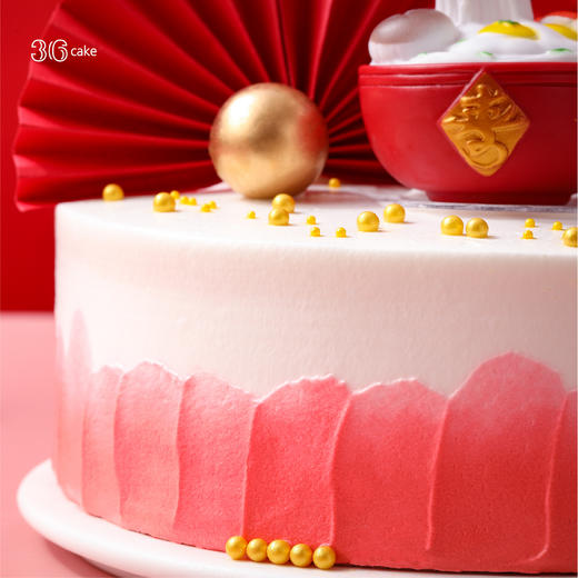 福寿绵绵 · 鲜果戚风蛋糕 | 36CAKE 商品图1