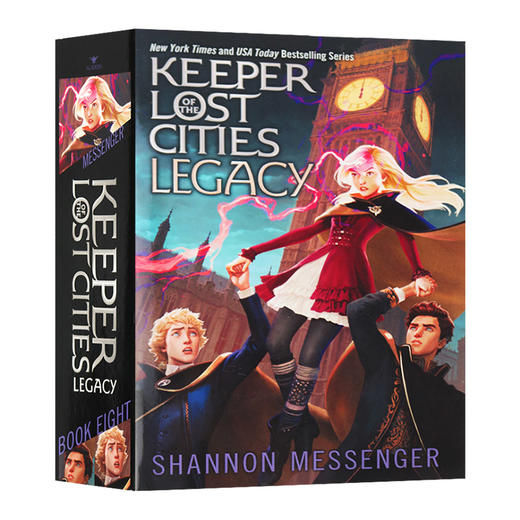 华研原版 失落城市的守护者8 英文原版 儿童冒险小说 Keeper of the Lost Cities 8 Legacy 英文版进口原版英语书籍 商品图0