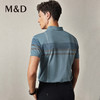 M＆D/名盾短袖衬衫男早秋商务休闲高弹百搭短袖衬衣职业上装 商品缩略图3