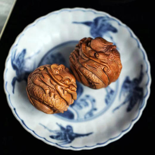 老山檀香【祥龙】保健球 商品图0