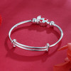 子佩集S990银【幸运心】童镯【MYSZ001】-2110 商品缩略图2