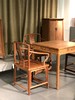 红桥红  家具严选  缅甸花梨（大果紫檀）【带屉方桌五件套】 商品缩略图4