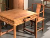 红桥红  家具严选  缅甸花梨（大果紫檀）【带屉方桌五件套】 商品缩略图6