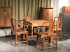 红桥红  家具严选  缅甸花梨（大果紫檀）【带屉方桌五件套】 商品缩略图0