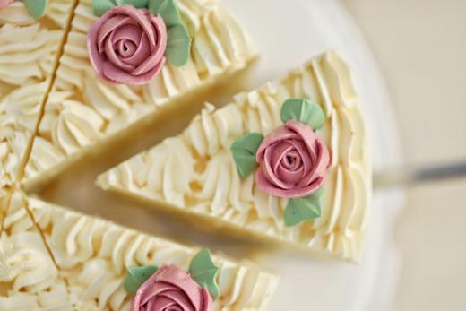 【老式白脱奶油蛋糕】童年的回忆，硬质奶油霜蛋糕 商品图1