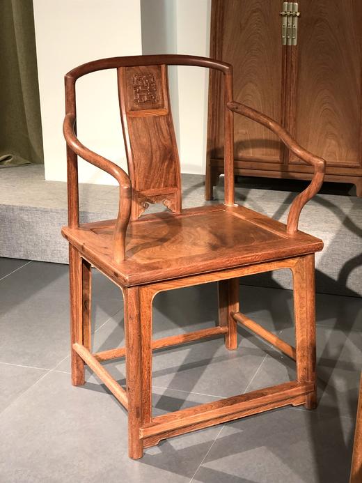 红桥红  家具严选  缅甸花梨（大果紫檀）【带屉方桌五件套】 商品图8