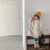 【母婴】韩国童装同款儿童中长款卫衣男女儿童秋冬季新款加绒加厚套头上衣 商品缩略图3