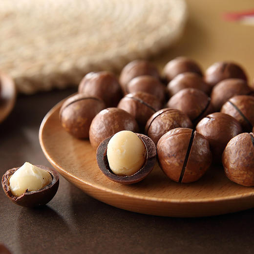 【食品酒水】500g夏威夷果袋装奶香夏威夷果批发坚果炒货办公休闲零食 商品图1