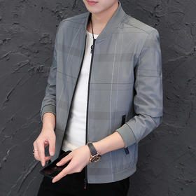 【夹克男】男士春秋季运动休闲夹克男潮流帅气棒球服中年商务男装外套