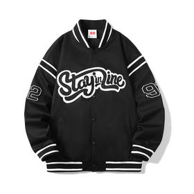 【夹克男】秋季新款男士港风夹克刺绣棒球服外套潮男宽松情侣装ins国潮