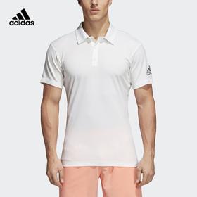 Adidas 阿迪达斯温网款男子网球服 短袖透气休闲运动T恤