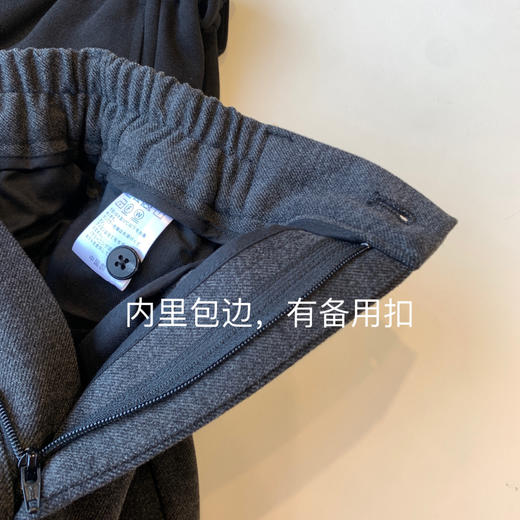 暖和！男士热熔岩纤维毛呢休闲百搭直筒休闲西裤【包邮+清仓bu退换】 商品图8