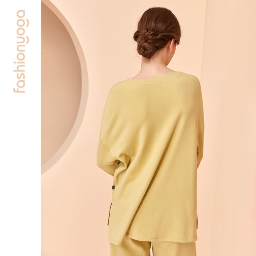 凡圣瑜伽舒适休闲宽松卫衣F11375  商品图6