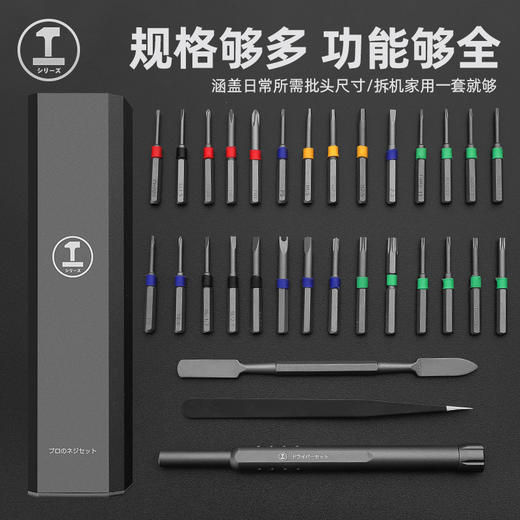 绿林螺丝刀套装wan能家用小螺丝手机笔记本清灰拆机精密维修工具 商品图3