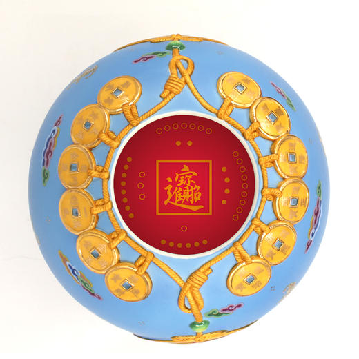 聚宝盆 海水江崖 五行 商品图2