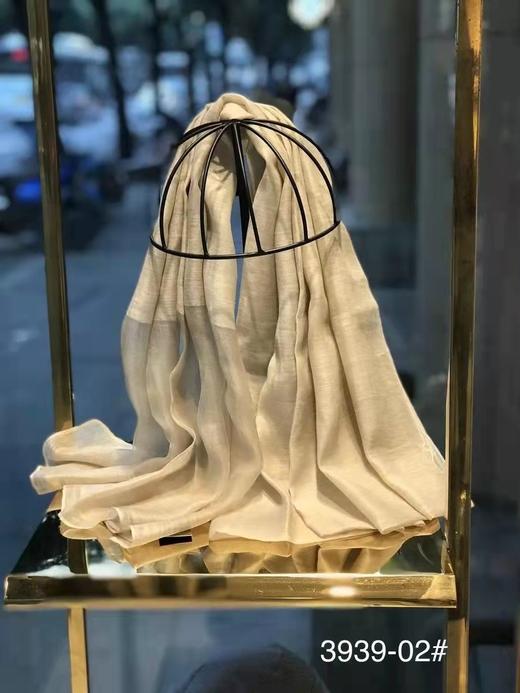 优品堂《丝毛芳香》真丝＋纤维 围巾 商品图2