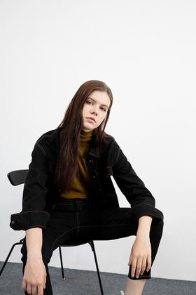 CARA休闲牛仔裤KB213MDP0001B1