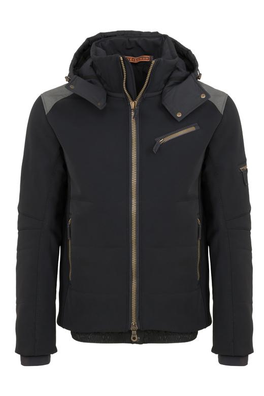 Frauenschuh - Mattay - S - Black - 弗劳恩舒 - 滑雪夹克 - 黑色 商品图0