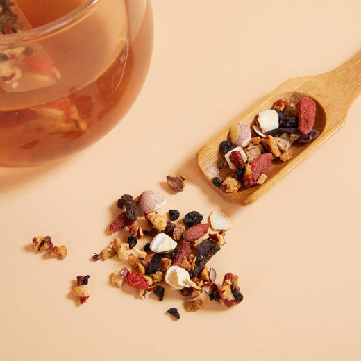 北京同仁堂九宝茶内廷上用人参九宝茶独立袋泡3盒起送价值99元L'OFR罗伊氏乳杆菌口气糖1瓶 商品图4