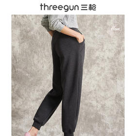 Threegun三枪 【超密绒】女士休闲长裤-60860B911