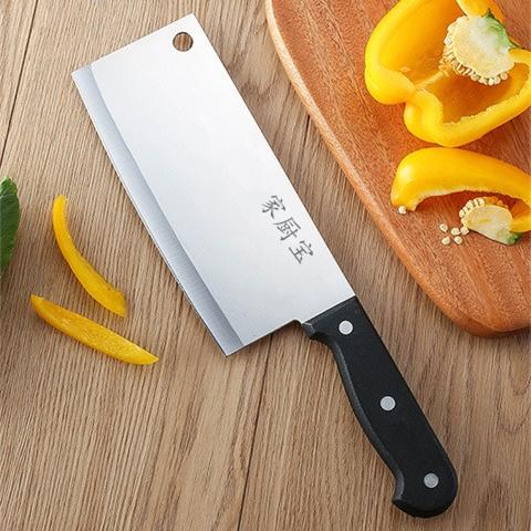 【厨房美味！从刀开始】不锈钢砍切刀，握感舒适，结实耐用，切、拍、剁都可用，切片刀切肉刀切菜刀家用 商品图0