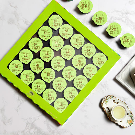 华祥苑茶叶旗舰店正韵安溪铁观音清香型乌龙茶叶多彩礼盒装100g 商品图3