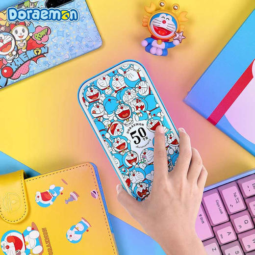 ROCK洛克 哆啦A梦 紫外线消毒盒无线充版 商品图1