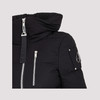 MOOSE KNUCKLES 长款带帽无毛领 女士羽绒服 黑色 M31LP219 292 商品缩略图3