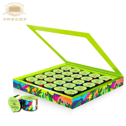 华祥苑茶叶旗舰店正韵安溪铁观音清香型乌龙茶叶多彩礼盒装100g 商品图0