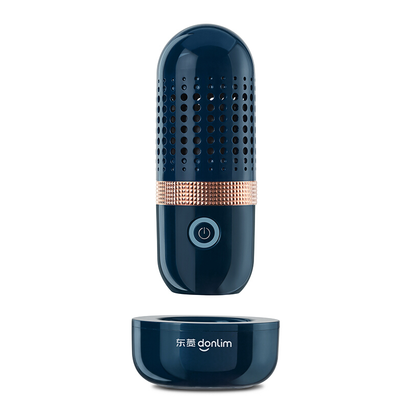 东菱Donlim胶囊果蔬清洗机无线便携家用自动洗菜机水果蔬菜消毒解毒器食材净化清洁机灭菌去农残 静谧蓝