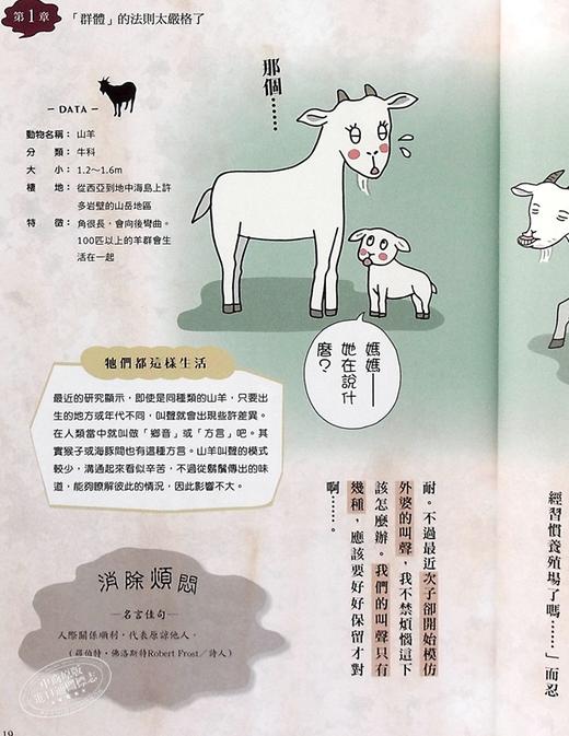 【中商原版】一切都是为了讨生活啦 怨叹动物图鉴 港台原版 今泉忠明 台湾东贩 科普读物 商品图5