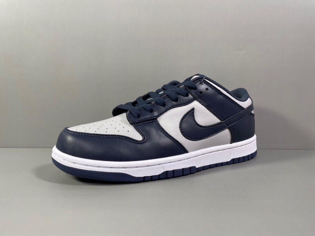 秋冬特价90420 nike dunk low retro "georgetown" 灰蓝乔治城