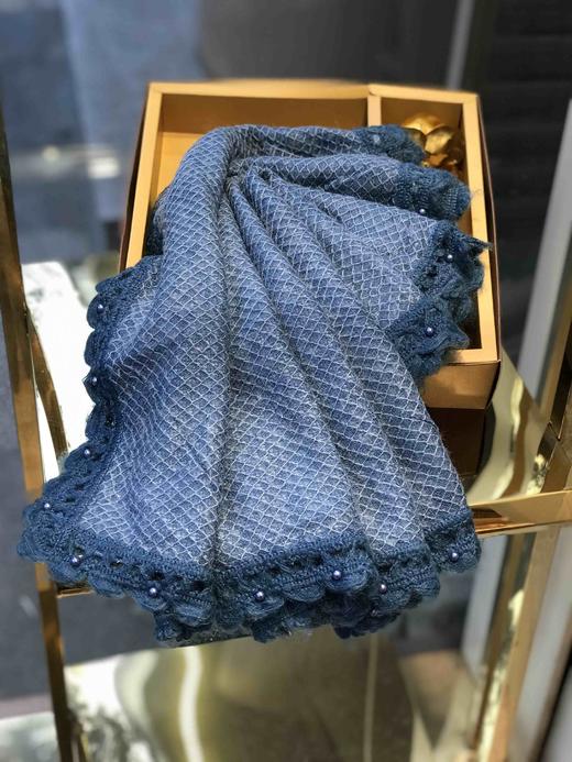 优品堂《东方之珠》拉毛双面围巾披肩两用 商品图1