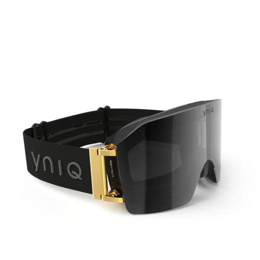 YNIQ - NINE - BLACK GOLD 配件 护目镜 黑色/金色/黑镜 商品图0