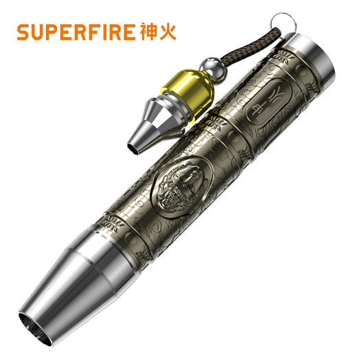 SUPERFIRE神火S19-X照玉石手电筒白黄紫三色光源鉴石文玩古董照看翡翠荧光剂检测手电 商品图7