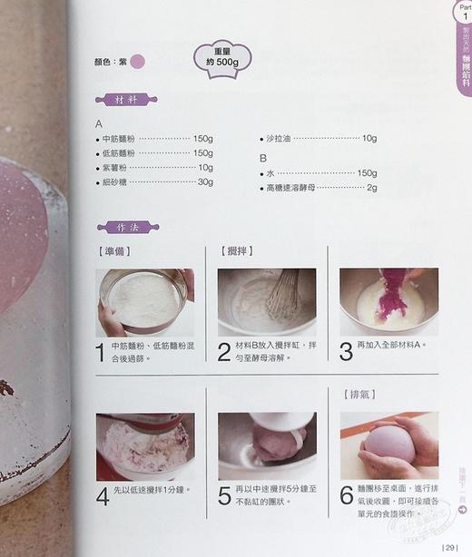 预售 【中商原版】13种面团教你在家做出天然馒头包子花卷 15种好吃馅料 台版 陈麒文 橘子 中式点心包点甜点 商品图7