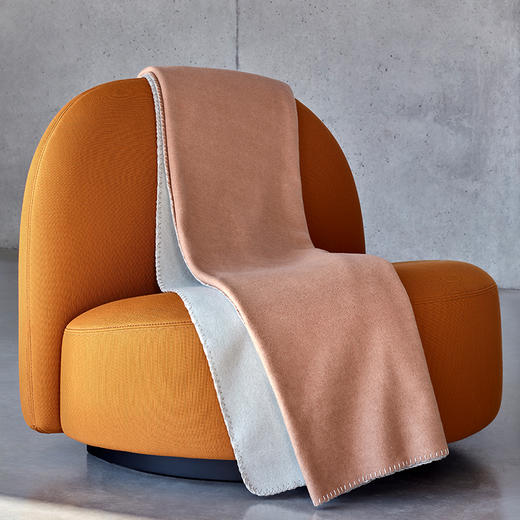 HBMT-030S HB LADAK双面简约毯（驼色） 商品图0